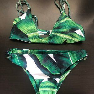 Banana Leaves Bikini Set NEW
